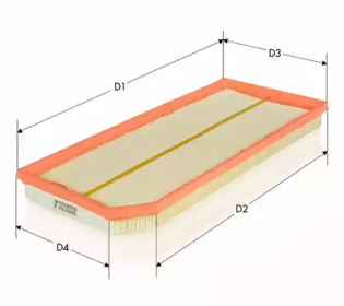 TECNECO FILTERS ar9649pm -  Воздушный фильтр